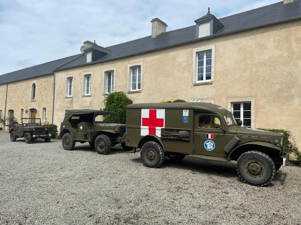 Le Clos Du Bas Courtil Guesthouse B&B Omaha Beach Osmanville Eksteriør bilde